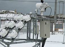 【PL形塑料箱 高気密性、防水・防塵構造(PL)】 計測器収納机柜 積雪地域で使用