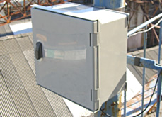【PL形塑料箱 高気密性、防水・防塵構造(PL)】 屋外無线AP収納に使用 